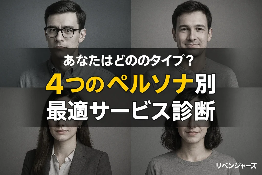 あなたはどのタイプ?4つのペルソナ別「最適サービス診断」