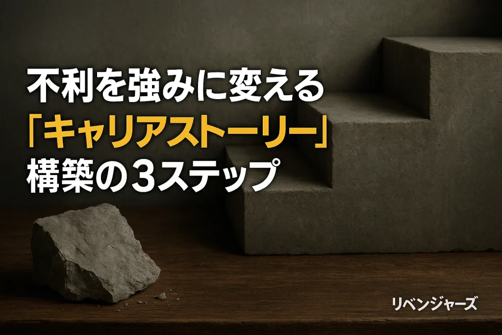 不利を強みに変える「キャリアストーリー」構築の3ステップ