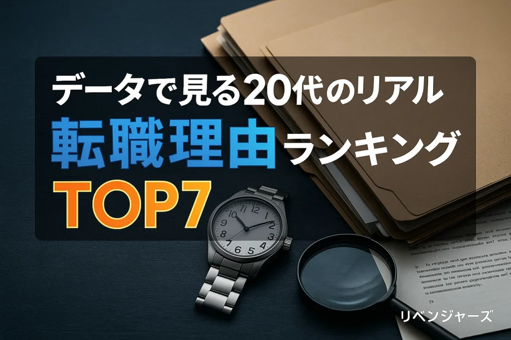 データで見る20代のリアル転職理由ランキングTOP7