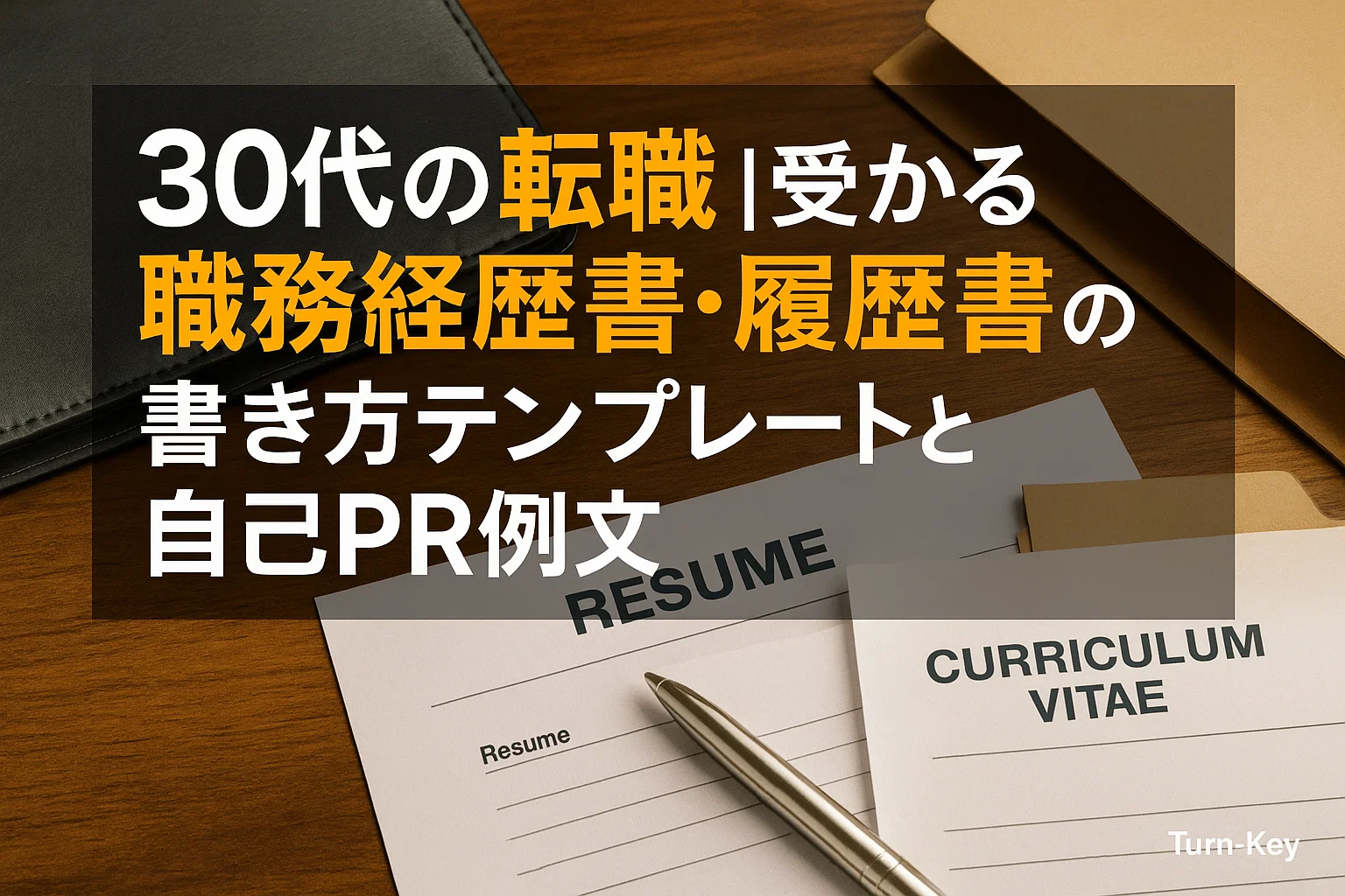 30代の転職｜受かる職務経歴書・履歴書の書き方テンプレートと自己PR例文