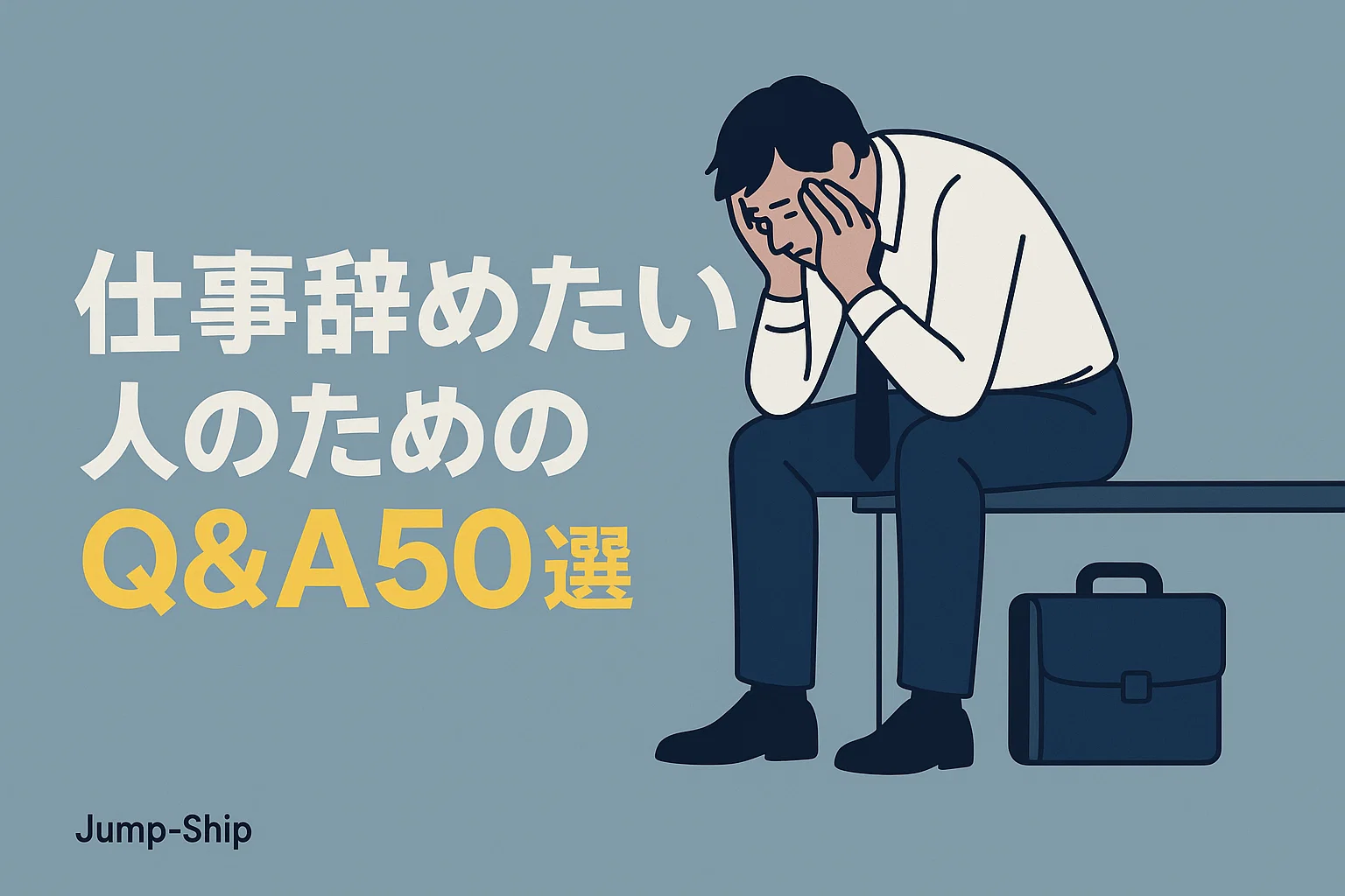 仕事辞めたい人のためのQ&A50選