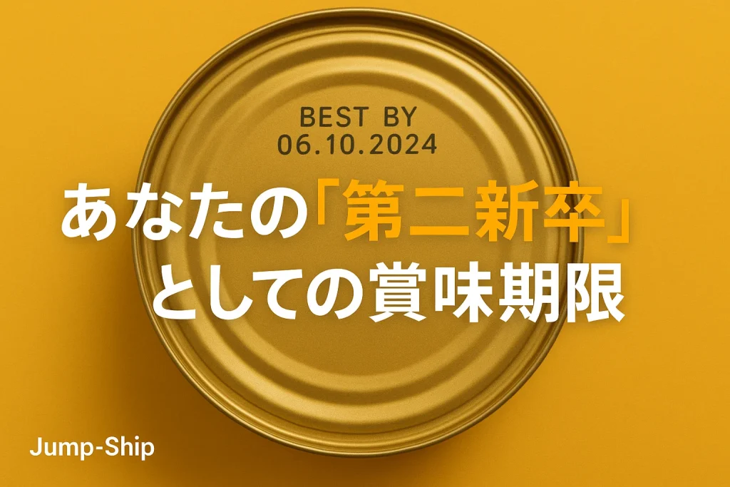 あなたの「第二新卒」としての賞味期限