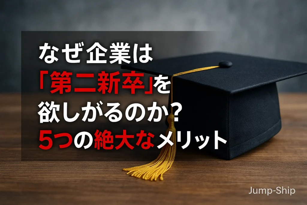 なぜ企業は「第二新卒」を欲しがるのか?5つの絶大なメリット