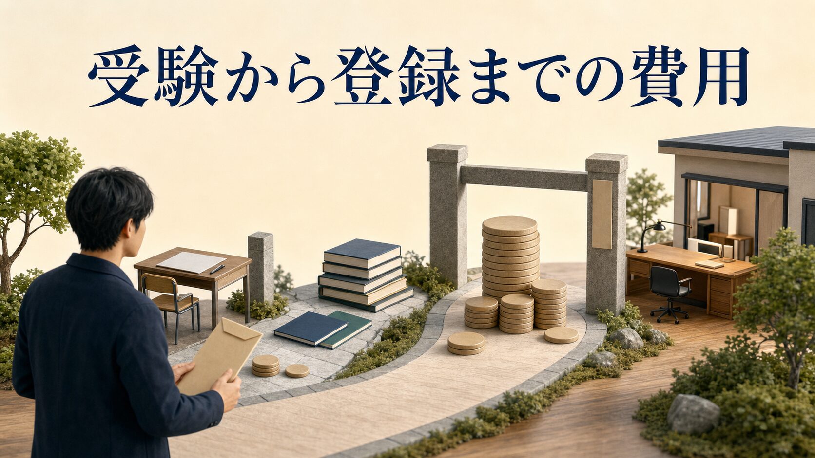 行政書士の費用は総額いくら？受験料〜登録費用25〜35万円を完全解説【2026年最新】