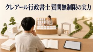 クレアール行政書士の評判は？質問無制限の実力と正直なデメリット【2026年最新】