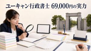 ユーキャン行政書士の評判は？69,000円の実力と深掘りの弱さを検証【2026年最新】