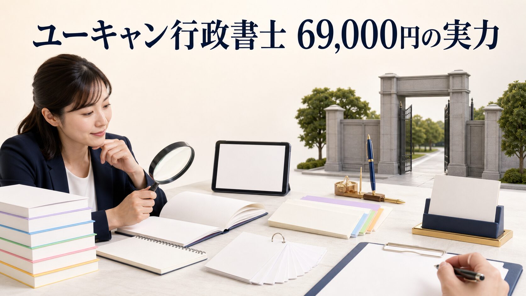 ユーキャン行政書士の評判は？69,000円の実力と深掘りの弱さを検証【2026年最新】