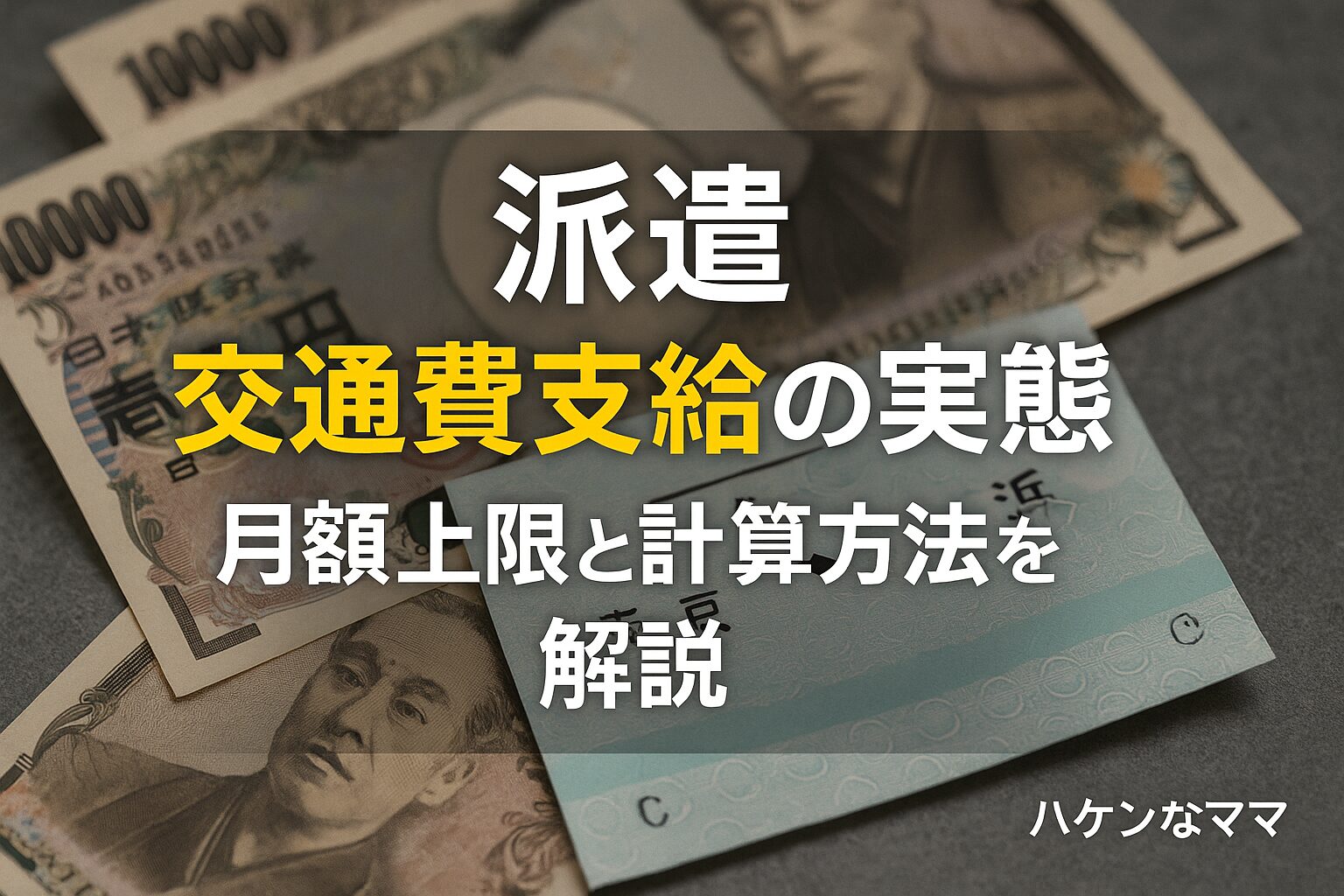 派遣交通費支給の実態