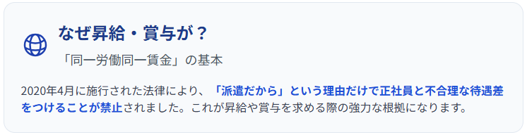 「同一労働同一賃金」の基本